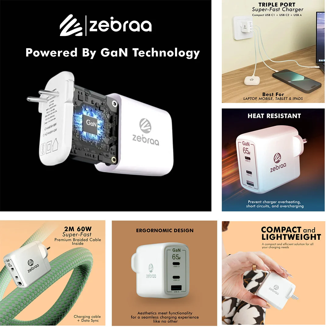 zebraa 65w charger