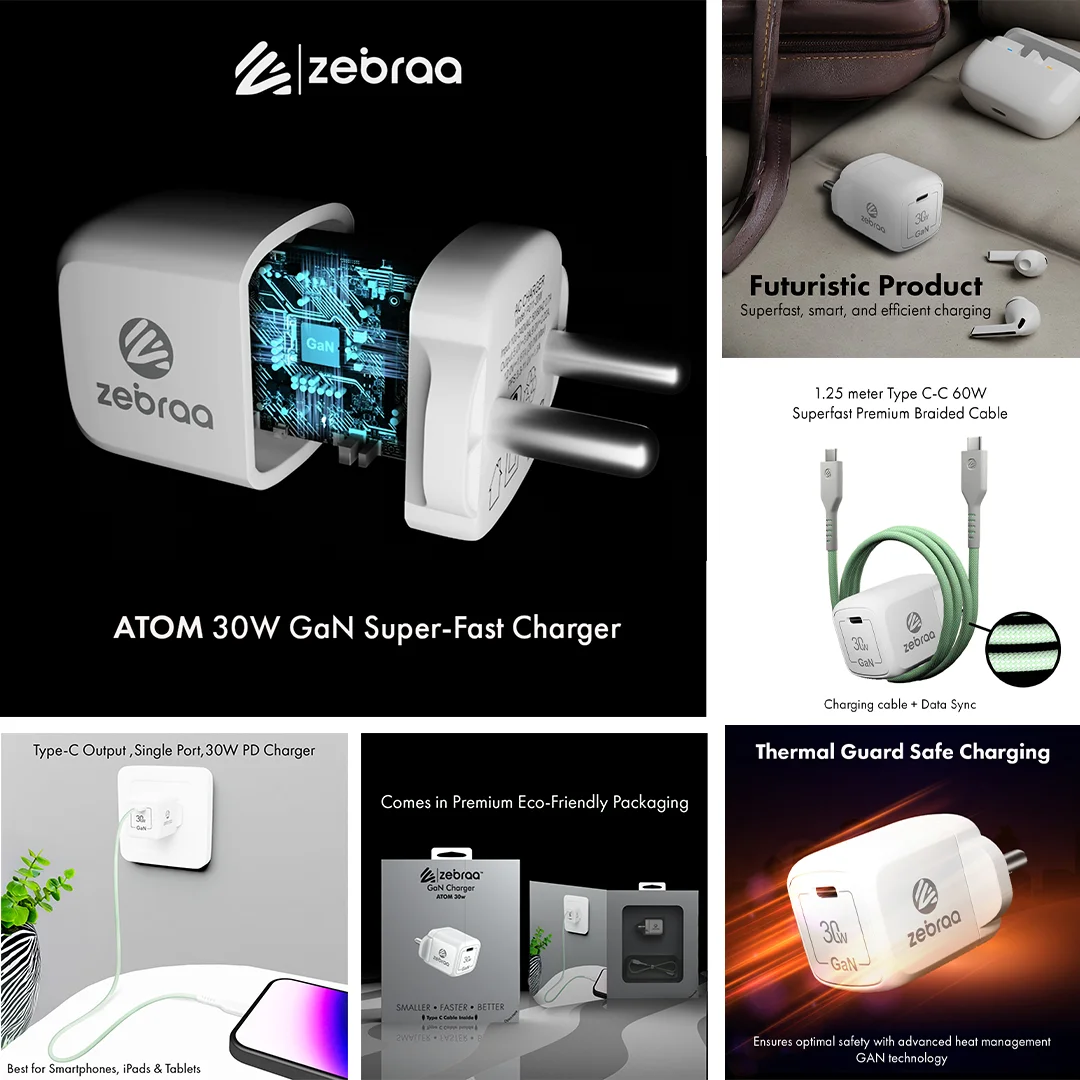zebraa 30w charger