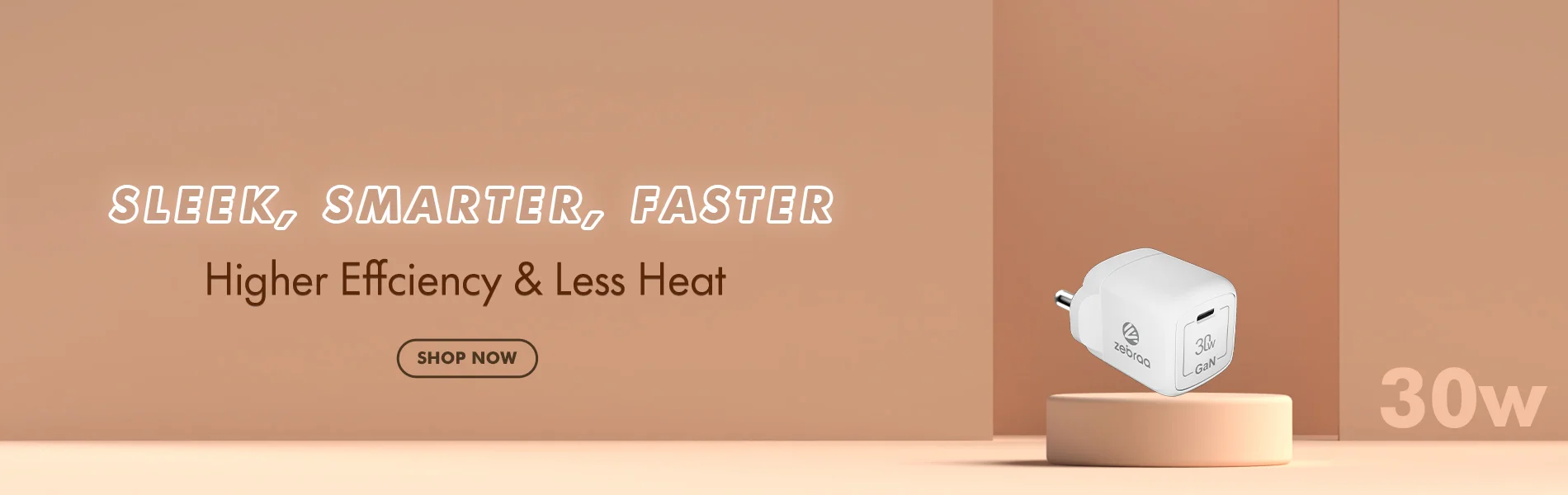 30w charger banner
